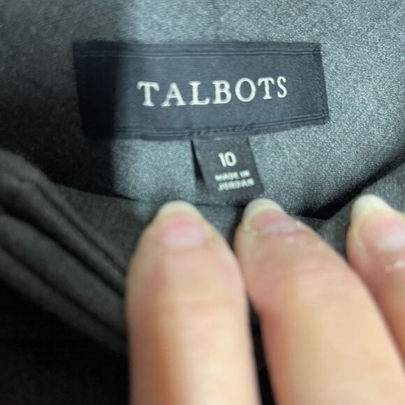 Talbots signature gray slacks pants, size 10 - Picture 9 of 14